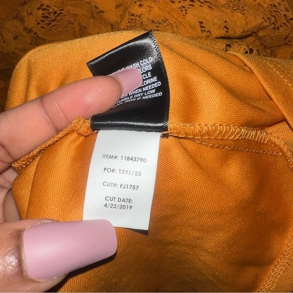 Torrid Golden Oak Mini Lace Trapeze Dress - Picture 8 of 11